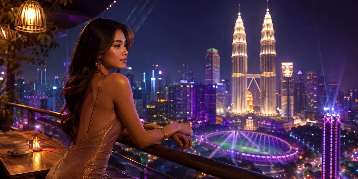 Suasana hiburan kasino dan loteri gaya Malaysia di Kuala Lumpur pada platform 1230